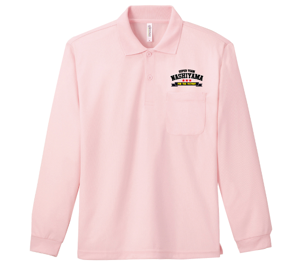 フレッシュドライロングポロシャツ