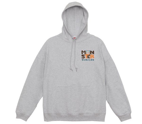 ビッグシルエットプルオーバーパーカー（裏パイル）