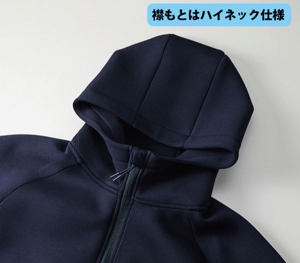 ダンボールニットジップパーカー
