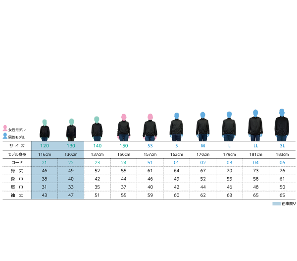 ドライスウェットジップジャケット