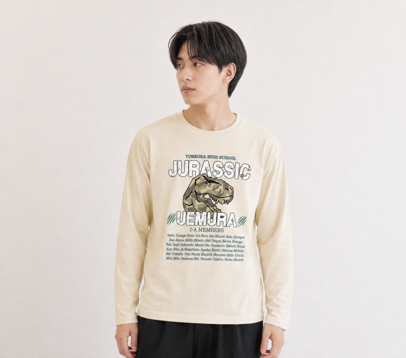 スタンダードロングスリーブTシャツ
